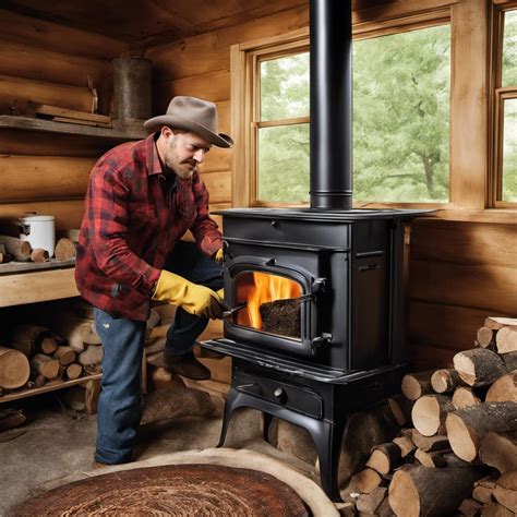 How to recover the heat emitted by a wood stove?